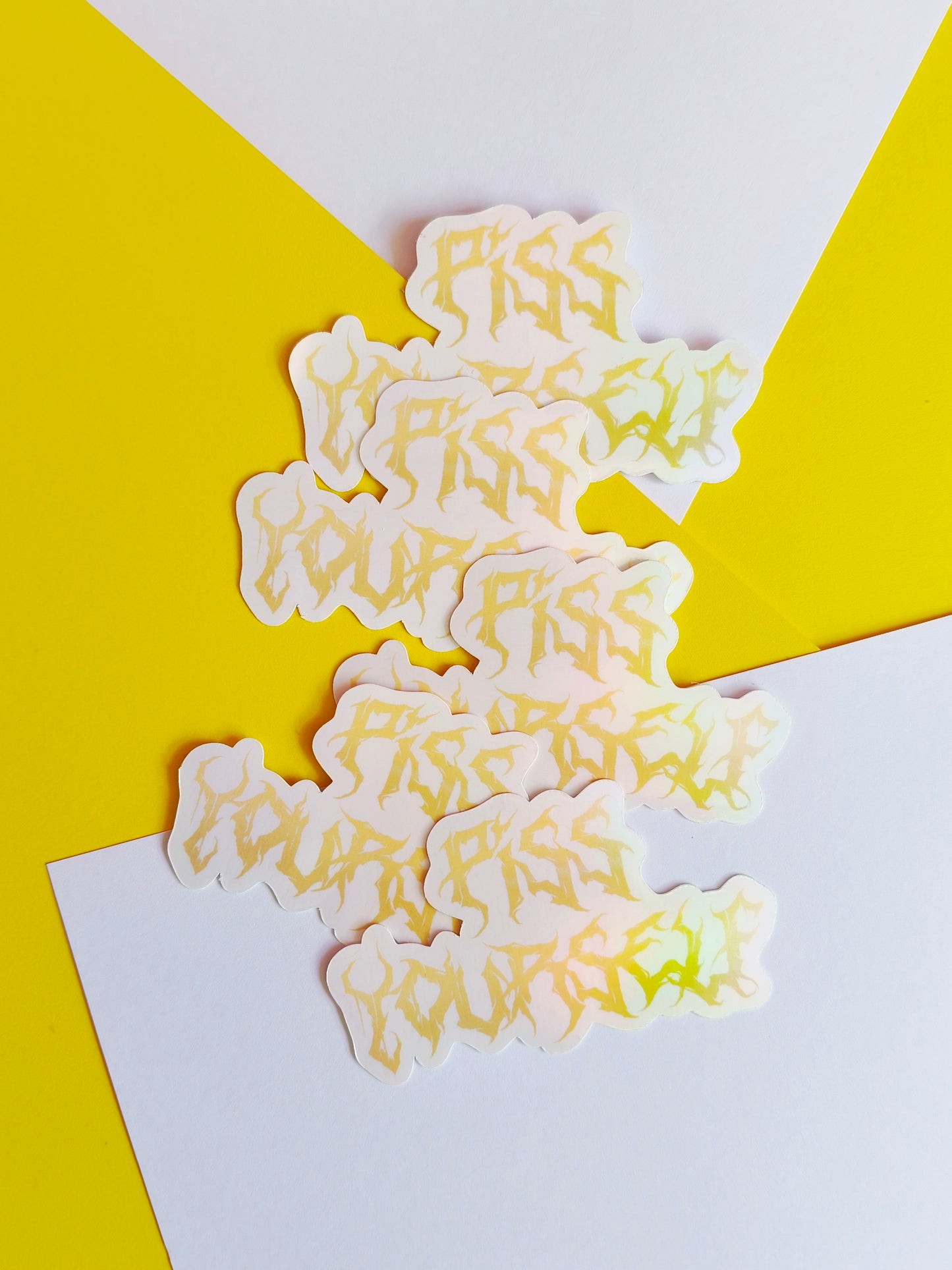 Piss yourself Sticker