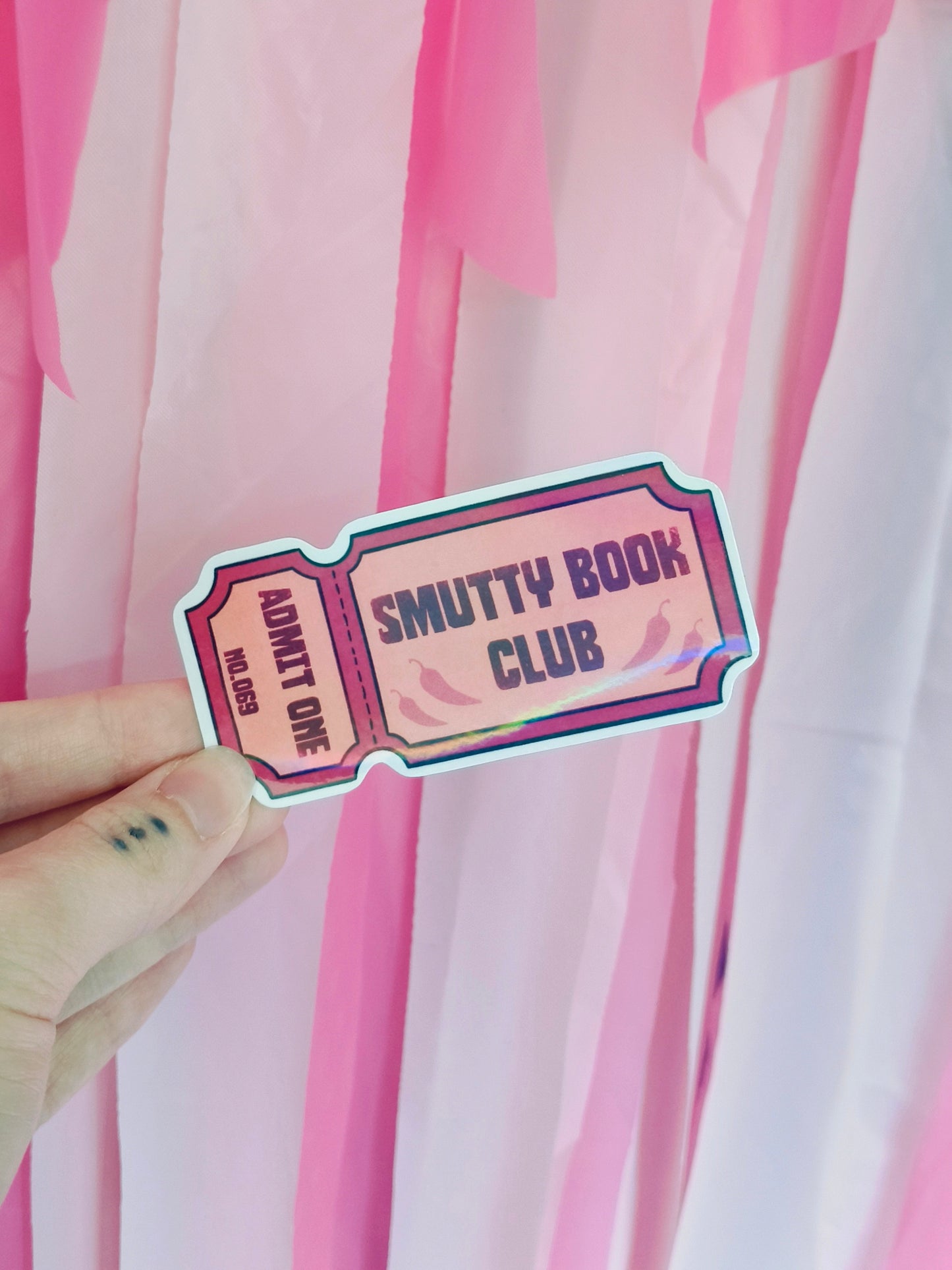 Smutty Book Club Sticker
