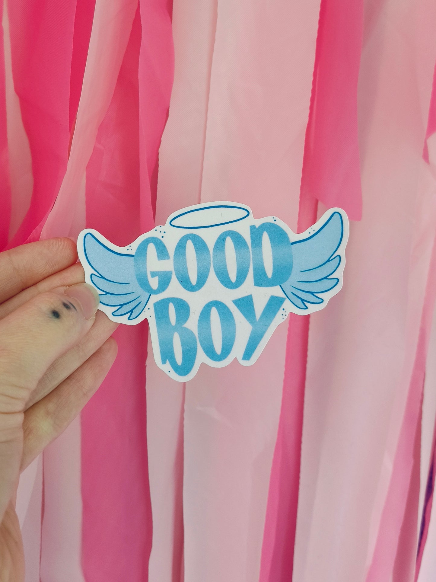 Good Boy Sticker