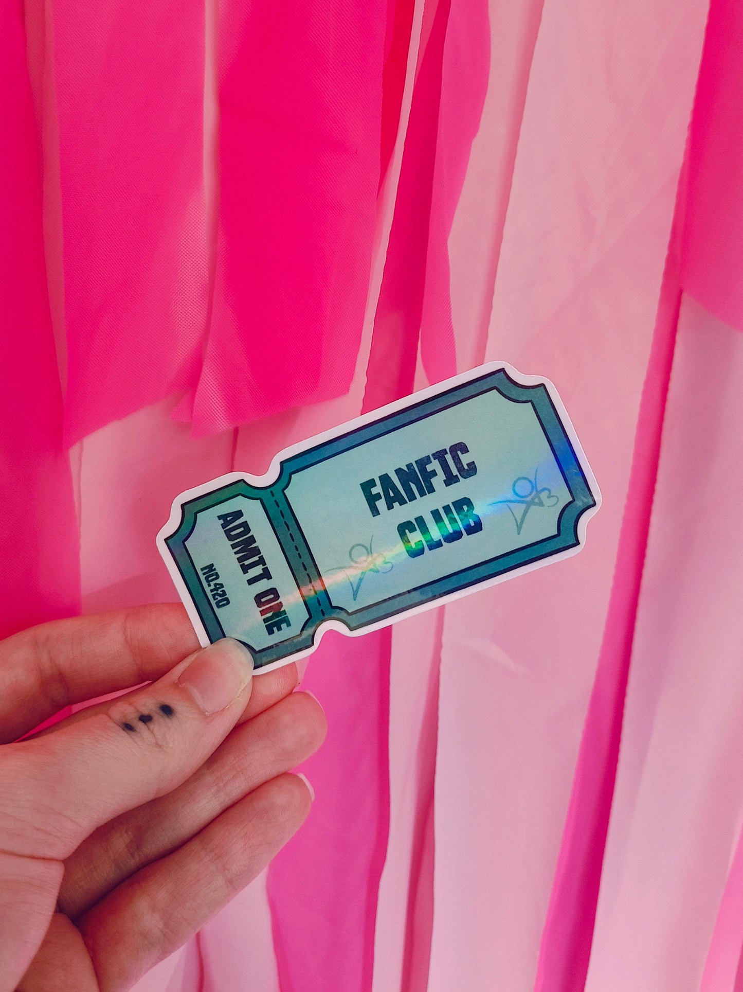 Fanfic Club Sticker