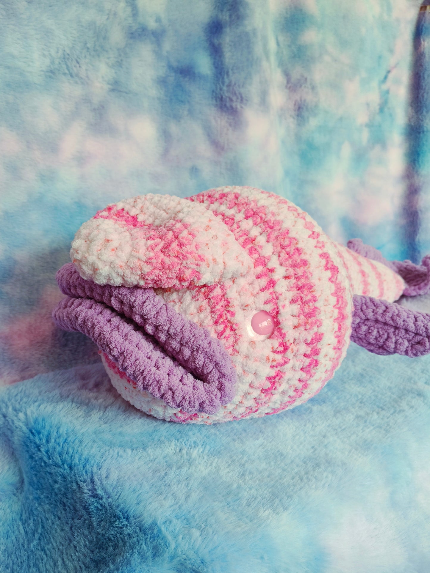 LARGE Blob fish Crochet Plush