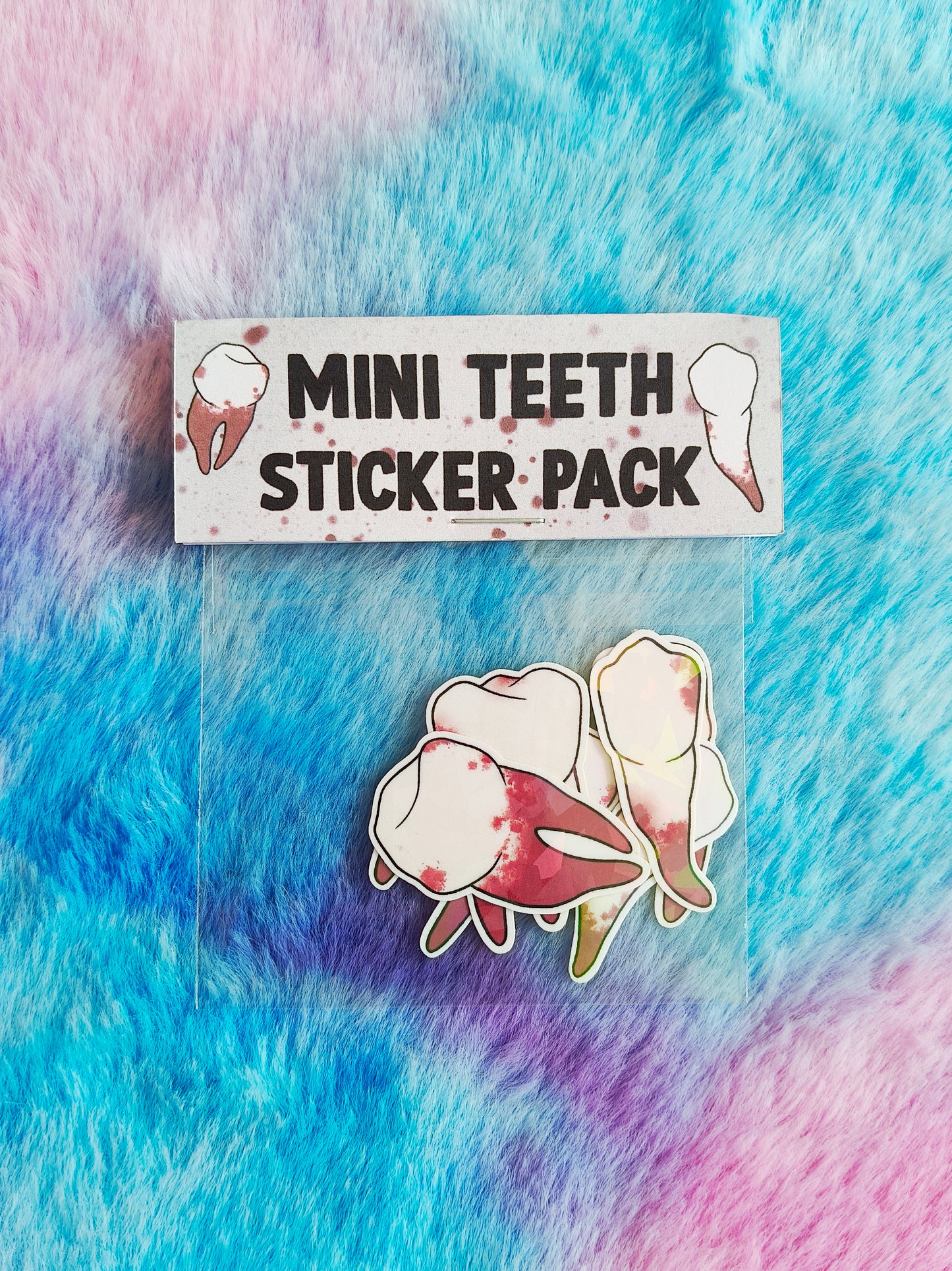 Mini Teeth Sticker Pack