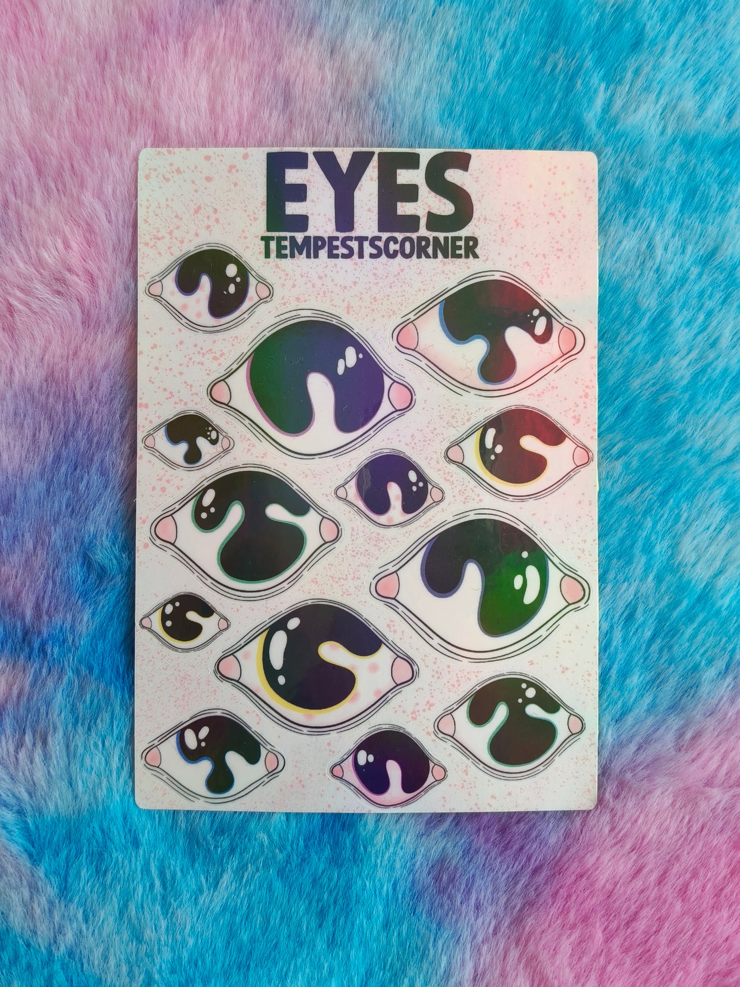 Eyes Sticker Sheet A6