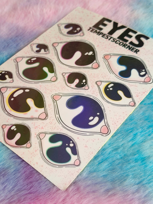 Eyes Sticker Sheet A6