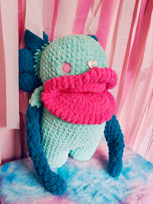 Bobby Blue Boy Crochet Swamp Monster