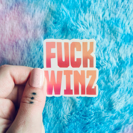 Fuck WINZ Sticker