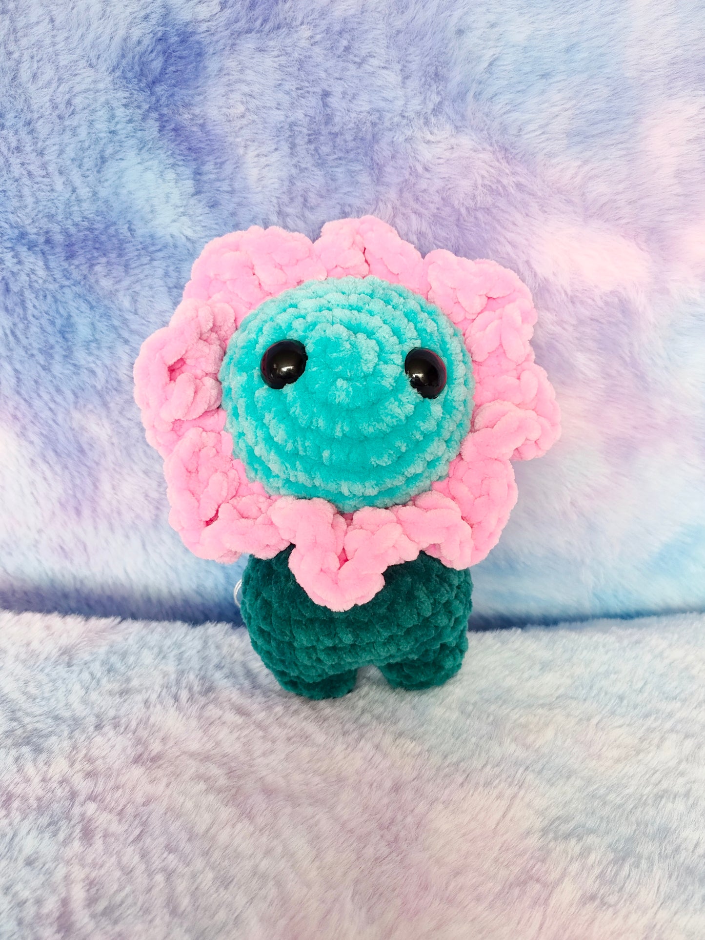 Little Flower man Crochet Plush