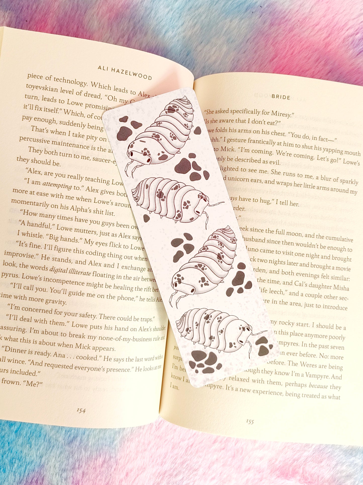 Dairy cow isopod Bookmark