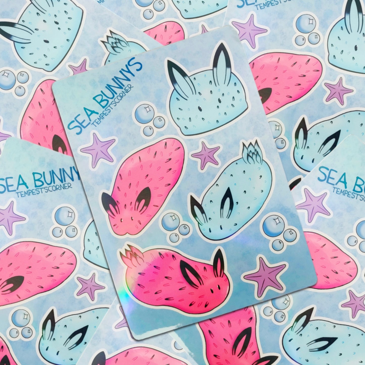 Sea Bunny Sticker Sheet