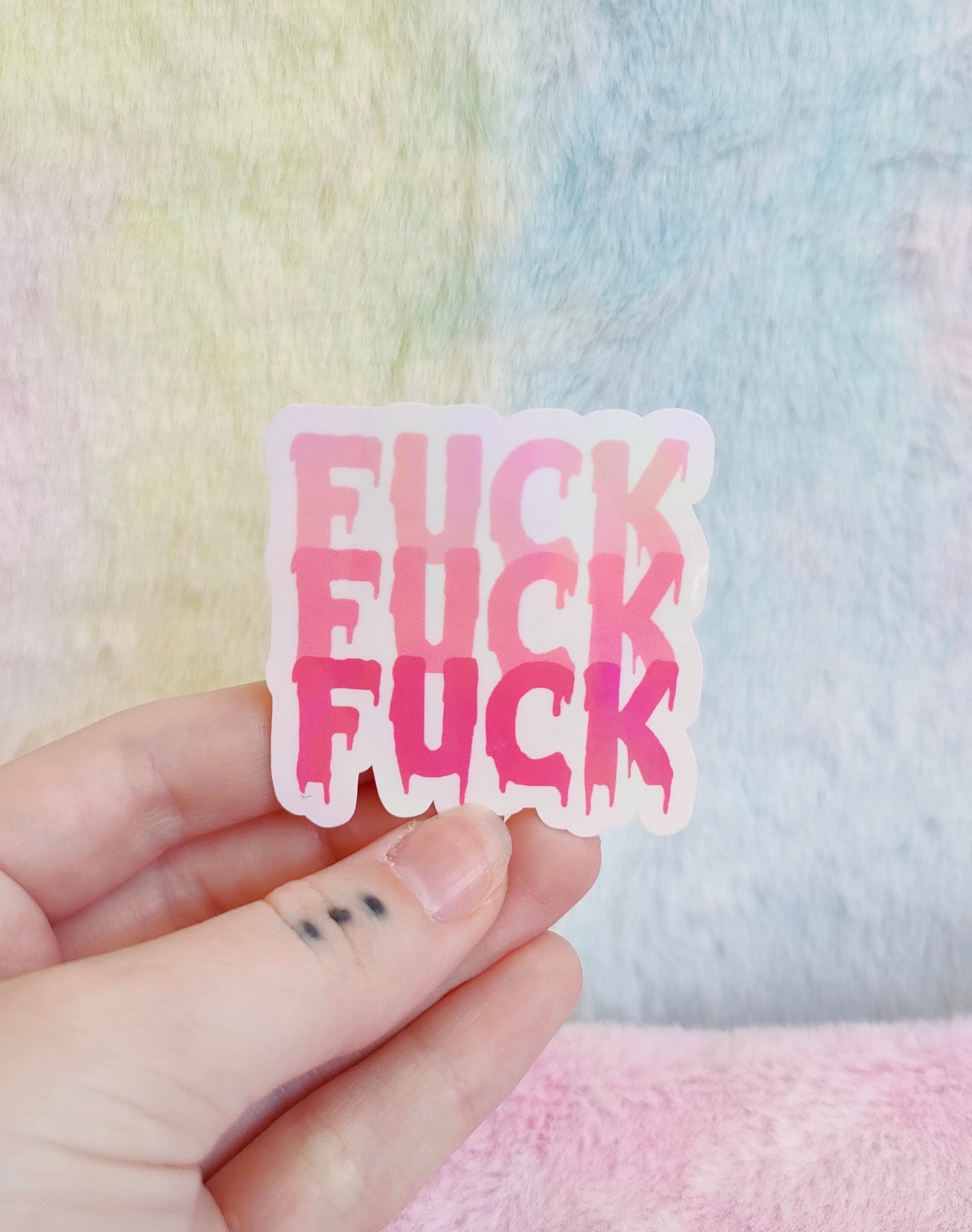 Fuck Fuck Fuck Sticker