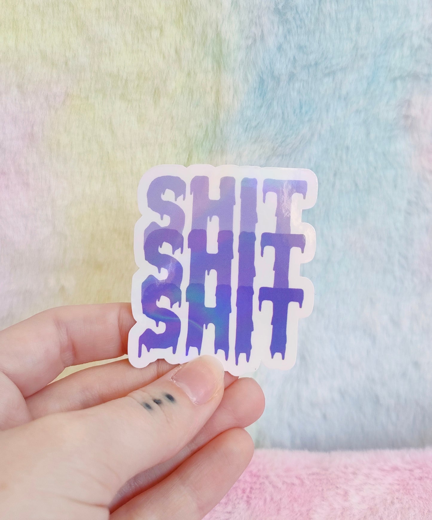 Shit Shit Shit Sticker