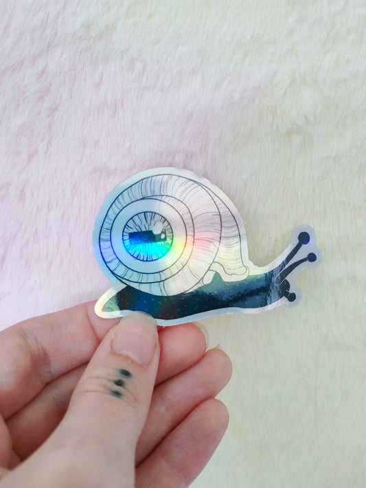 Eye Snail Holo Sticker