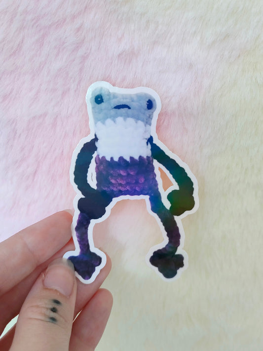 Ace Pride Frog Sticker