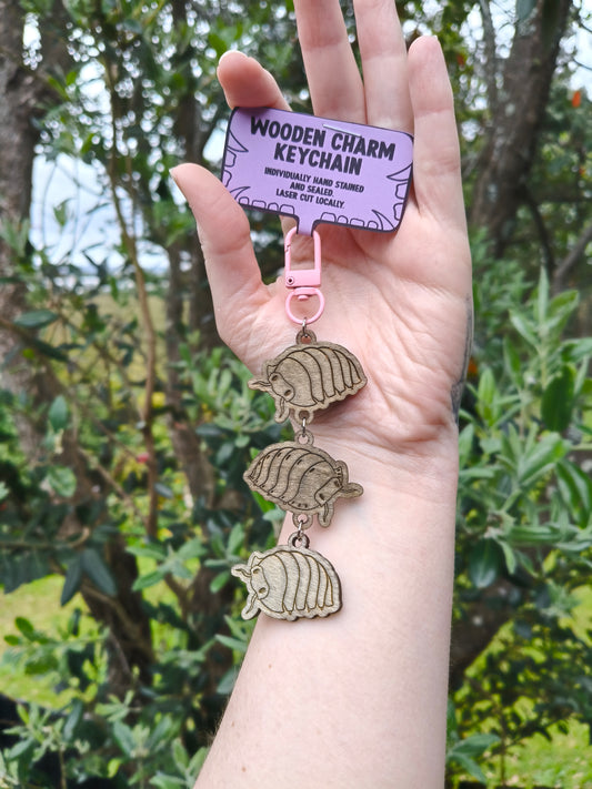 Isopod Stack - Wooden Charm