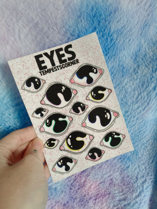 Eyes Sticker Sheet