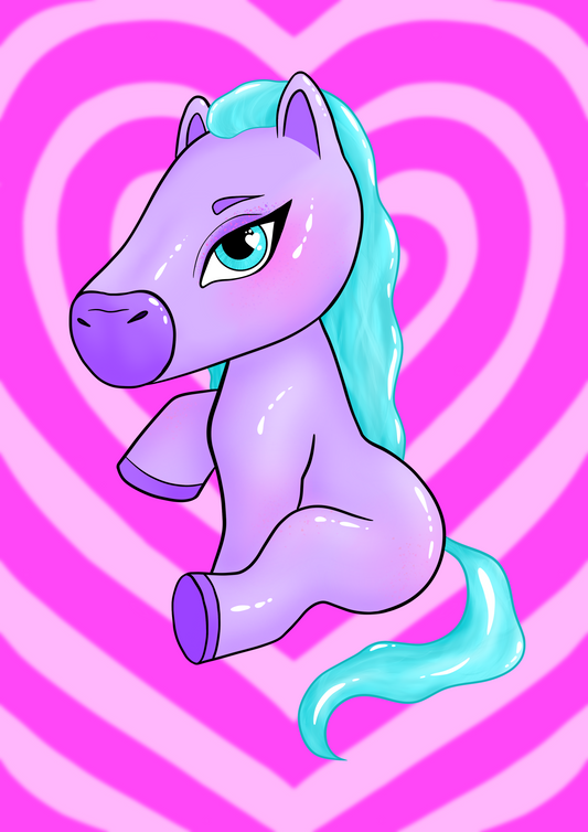 Bratz Ponyz Heartz A5 Print