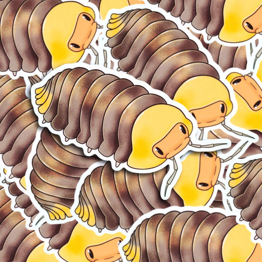 Rubber Ducky Isopod Sticker