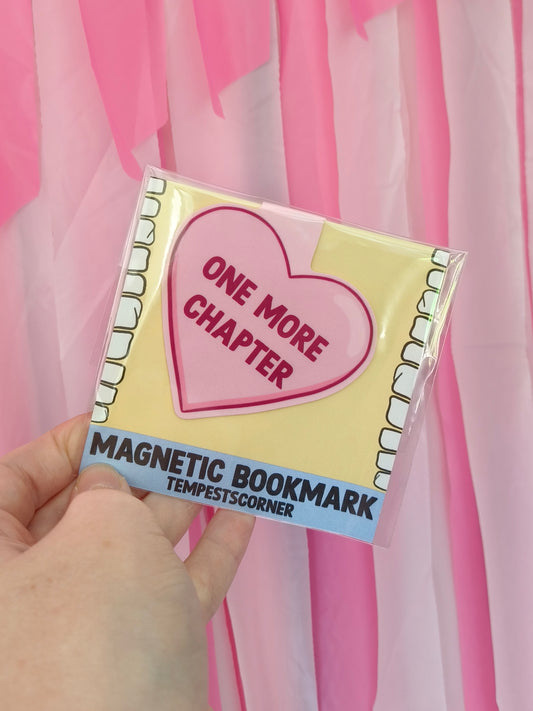 One More Chapter Magnetic Bookmark