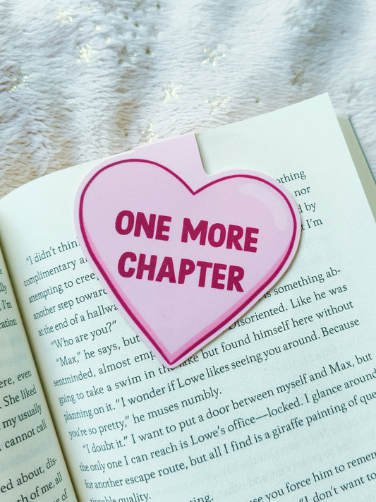 One More Chapter Magnetic Bookmark